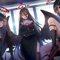 This is a pixiv picture whose title is 正義実現委員会.