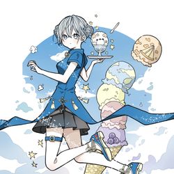 This is a pixiv picture whose title is Shirokuma.