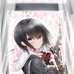This is a pixiv picture whose title is また君に会える日まで.