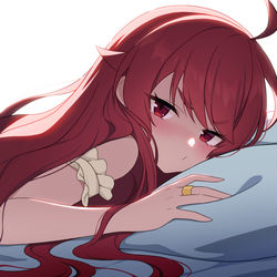 This is a pixiv picture whose title is エリスちゃんベッド.