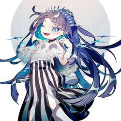 This is a pixiv picture whose title is ギラギラ.