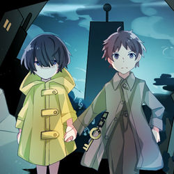 This is a pixiv picture whose title is リトルナイトメア2.