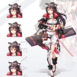 This is a pixiv picture whose title is 德克萨斯-2.