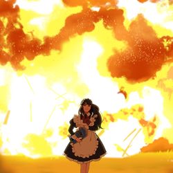 This is a pixiv picture whose title is では、帰りましょうか.
