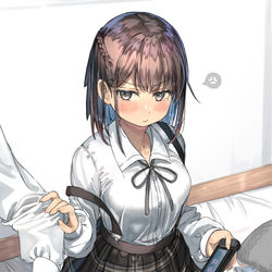 This is a pixiv picture whose title is 「...もっかい」.