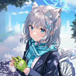 This is a pixiv picture whose title is シロコ.