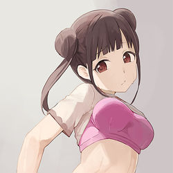 This is a pixiv picture whose title is 園田智代子.