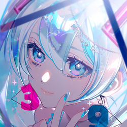 This is a pixiv picture whose title is 39ピアス.