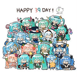 This is a pixiv picture whose title is HAPPY 39 DAY~.