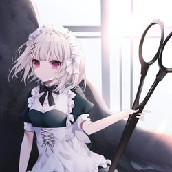 This is a pixiv picture whose title is 🎀オリジナル🎀.