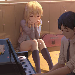 This is a pixiv picture whose title is Liebesfreud und Liebesleid.