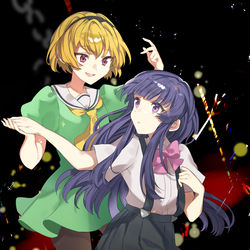 This is a pixiv picture whose title is ごきげんよう、梨花.