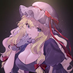 This is a pixiv picture whose title is 紫.