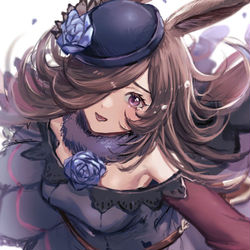 This is a pixiv picture whose title is ライスシャワーちゃん.