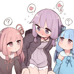 This is a pixiv picture whose title is 琴葉姉妹（蕾）と 下心丸出しのどうしようもない ロリコンゆかりさ.