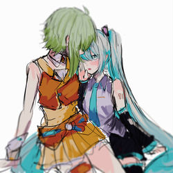 This is a pixiv picture whose title is 内緒話.