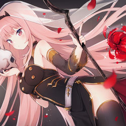 This is a pixiv picture whose title is Mori Calliope.