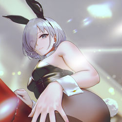 This is a pixiv picture whose title is ウサ娘佐紹さん.