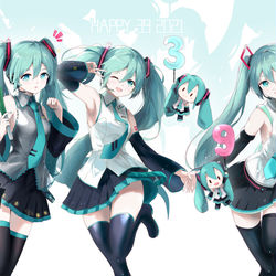 This is a pixiv picture whose title is 39 MAXPOWER!.