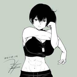 This is a pixiv picture whose title is 表情筋R.I.P.