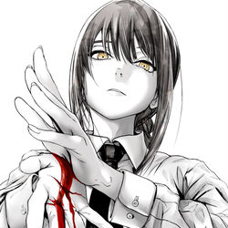 This is a pixiv picture whose title is マキマさん.