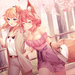 This is a pixiv picture whose title is 🌸🌸.