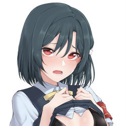 This is a pixiv picture whose title is 「こういうのがお好きなのですか...」.