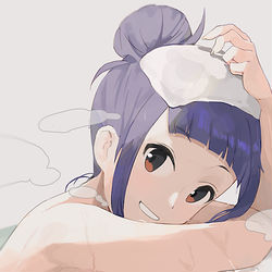 This is a pixiv picture whose title is 大垣千明.