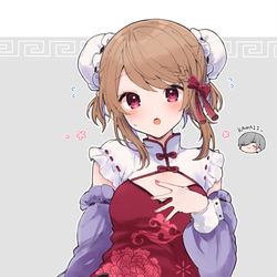 This is a pixiv picture whose title is ミニ丈チャイナ.