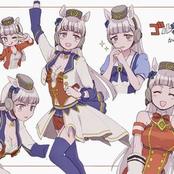 This is a pixiv picture whose title is ゴールドシップ.