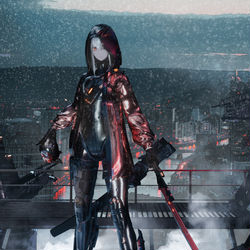 This is a pixiv picture whose title is 终末· BattleCry.
