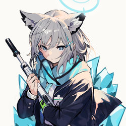 This is a pixiv picture whose title is ブルアカ.