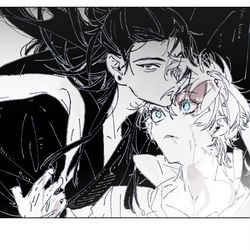 This is a pixiv picture whose title is ➴.