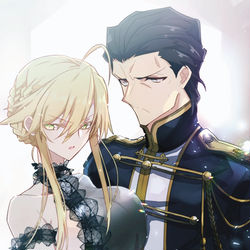 This is a pixiv picture whose title is 【Dance with Arthur.】.