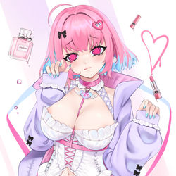 This is a pixiv picture whose title is ぴえん.