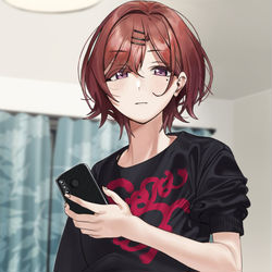 This is a pixiv picture whose title is 樋口円香の無防備な部屋着.