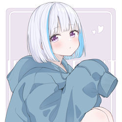 This is a pixiv picture whose title is ぶかぶかパーカーリゼ様.
