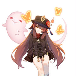 This is a pixiv picture whose title is 胡桃‐HuTao‐.