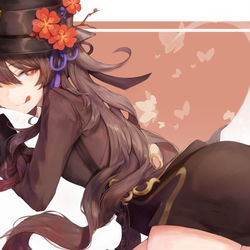 This is a pixiv picture whose title is 胡桃.