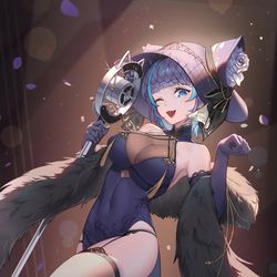 This is a pixiv picture whose title is チェシャー.
