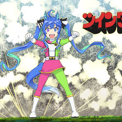 This is a pixiv picture whose title is ジグザグ青春ロード！.