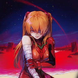 This is a pixiv picture whose title is asuka.