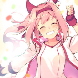 This is a pixiv picture whose title is ハルウララ.