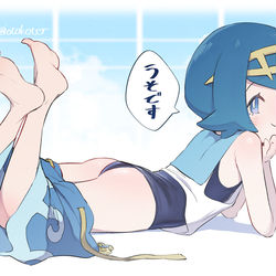 This is a pixiv picture whose title is 嘘です♪.