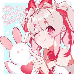 This is a pixiv picture whose title is Vtuber【流氷リオネ】.