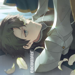 This is a pixiv picture whose title is 「encounter」通販開始のお知らせ.