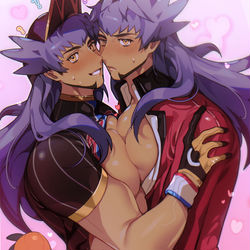 This is a pixiv picture whose title is 👑👑.