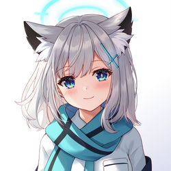 This is a pixiv picture whose title is シロコ.