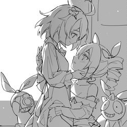 This is a pixiv picture whose title is 最近絵の下書き.