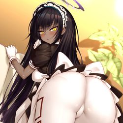 This is a pixiv picture whose title is カリンの奉仕.